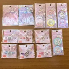 名探偵プリキュア　ネイルシール　クリップカンバッチ　ハッピーヘアゴム