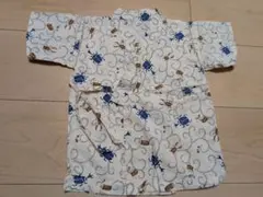 ベビー甚平 ①カブトムシ柄 ②トンボ柄／2着セット90cm