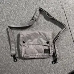 ポーター タンカー グレー ショルダーバック