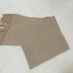 NATURAL BASICナチュラルベーシック　カシミア100%マフラー