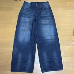 zara バギーウォッシュドデニム