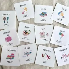 《 商品番号⑫ 》選び取りカード　ましかく12枚セット　ベイビー　79