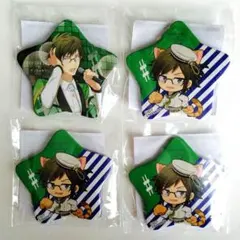新品★アイナナ★IDOLiSH7【二階堂大和】ナンジャ★星型缶バッジ★4点セット