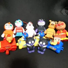 アンパンマン ブロックラボ　ガチャガチャ　フィギュアセット