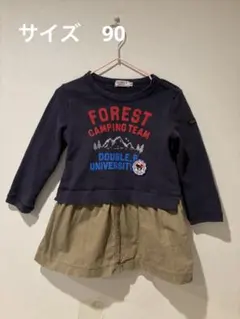 ミキハウス　double b ワンピース