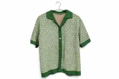 美品⭐️ZARA 半袖ニットシャツ