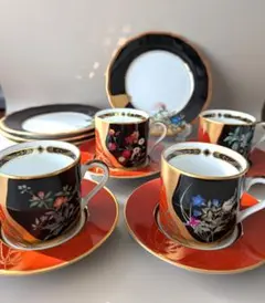 5枚セットデザートプレートAntあんと 横濱増田窯 横浜 箱入り 新品未使用丸皿 デザートプレート5枚 Antあんと 横濱増田窯 横浜 箱入り 新品未使用