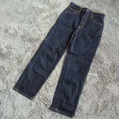 ★b279 GU ジーユー【M】ハイウエストストレートジーンズ デニムパンツ