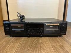 美品動作品】 SONY TC-WR905S Wカセットデッキ リモコン付き - メルカリ
