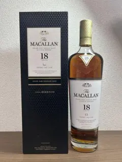 The Macallan 18年 シェリーオークカスク 2023リリース箱付