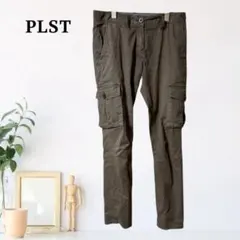 zC689【XS】プラステ(PLST) ワーク カーゴパンツ ミリタリー