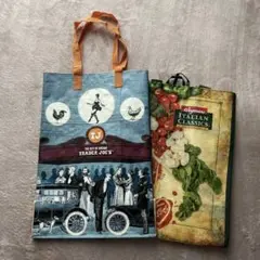 Trader Joe's とWegmans エコバッグ　2枚セット