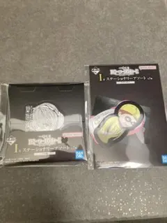 一番くじ デスノート I賞 ステーショナリーアソート 2種　メモ帳　ステッカー