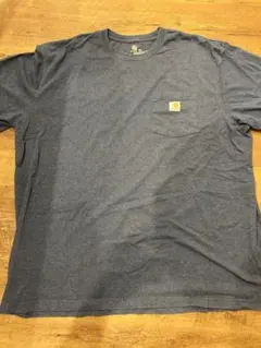 アメリカ古着　カーハート　ポケT ネイビー　2XL