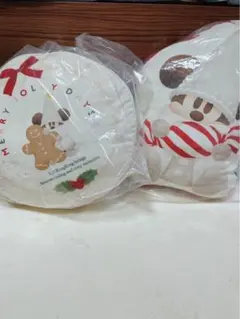 ディズニージャングルカーニバルアブーズバザール　リルリンリンクッションクリスマス