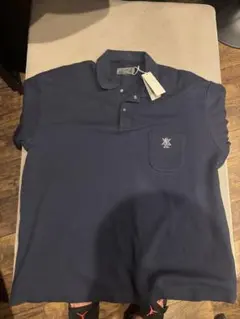 KITH Ethan Pique Polo Navy Mのサムネイル