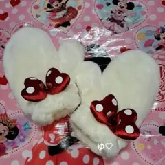 ディズニー　ミニー　手袋　ミトン　大人用