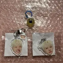 TREASURE ジョンファン 顔アクキー 怒楽 めじるし ポドン PODONG