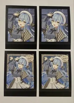 ホロライブ 雪花ラミィ ぱしゃこれ ホロ謎ミュージアム 4枚セット【まとめ買い可