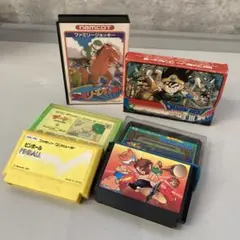 動作未確認 昭和レトロ ファミリーコンピュータ ソフト カセット 6個セット