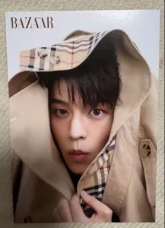 BAZAAR KOREA ポストカード Burberry スンミン