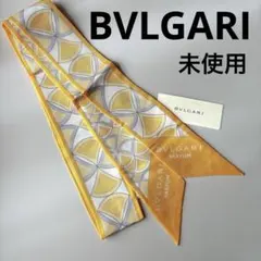 未使用 BVLGARI リボンスカーフ シェリー ボルドー - メルカリ