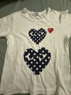 comme desgarçons PLAY Tシャツ ドット - メルカリ
