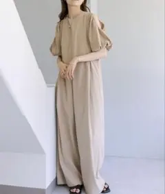 mystic ショルダースリットオールインワンのサムネイル