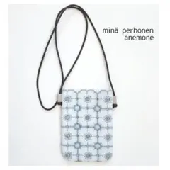 ミナペルホネン ハンドメイド アネモネ スマホショルダー 【受注制作】