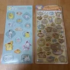 サンリオ うるちゅる プリン すりガラスふうシール セット 国内正規品