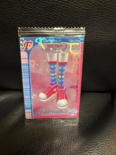 ラブandベリー ウエハースカード カラフルハートソックス