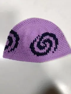 1-33 クラッシャー ハット クロシェハット ニット帽 ビーニー ハンドメイド