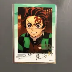 【匿名配送】劇場版鬼滅の刃 無限城編ver トレーディング箔押しブロマイド炭治郎