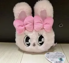 新品　PLAZA限定 エスターバニー ぬいぐるみリールパスケース リボンバニー