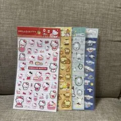 【匿名配送】新品未使用 サンリオ 百均 箔押しシール