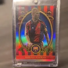 topps ロナルド・クーマン FCバルセロナ カード 123/250