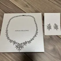 【ANNAN WEDDING】ネックレス/イヤリングセット