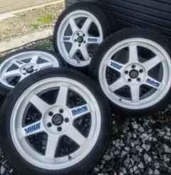 RAYS TE37 AD09 255/35R18 4本 - メルカリ