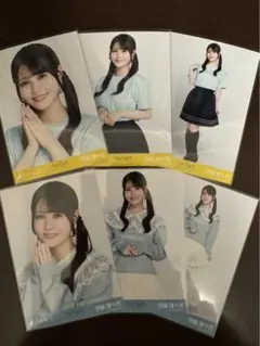 乃木坂46　久保史緒里卒業コンサートTシャツ 襟付きコーデ　伊藤理々杏 コンプ