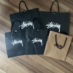Stüssy ショップ袋 5枚セット
