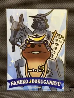 なめこ栽培キット クリアファイル 全国MAP 独眼竜　②