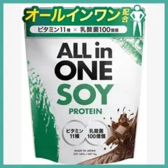 アンビーク AMBiQUE ソイプロテイン 1kg チョコレートビタミン11種