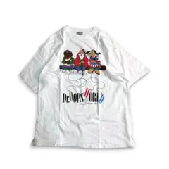 Vintage キャラクタープリントTシャツ 90s レトロ古着 オールドTee
