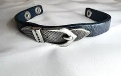 DIESEL レザーブレスレット ノベルティ