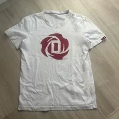 ホワイト ロゴプリント Tシャツ