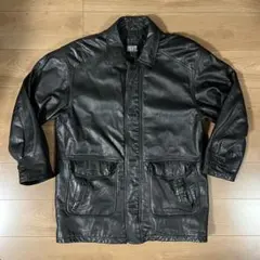 DURANTE 本革 カウレザージャケット LL ブラック 値段交渉可