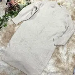 rps オーバーサイズ　ロングニットワンピース　未使用タグ付き　大きいサイズOK