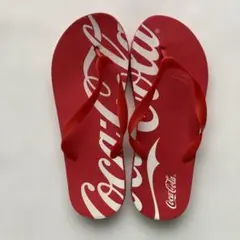 【Coca-Cola】コカ・コーラ 赤 ビーチサンダルのサムネイル