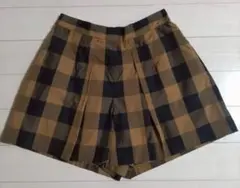 【値下】Loungedress チェック柄 ショートパンツ