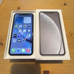 【極美品】iPhone XR 64GB ホワイト バッテリー100%